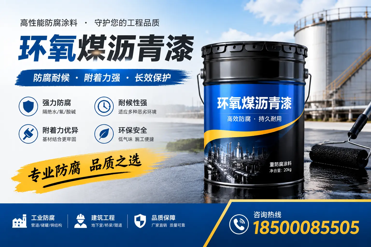 如何选择适合的环氧煤沥青漆？西宁市场选型指南